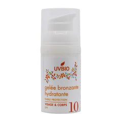 UVBIO Moisturizing tanning gel bio SPF10 30 Milliliter