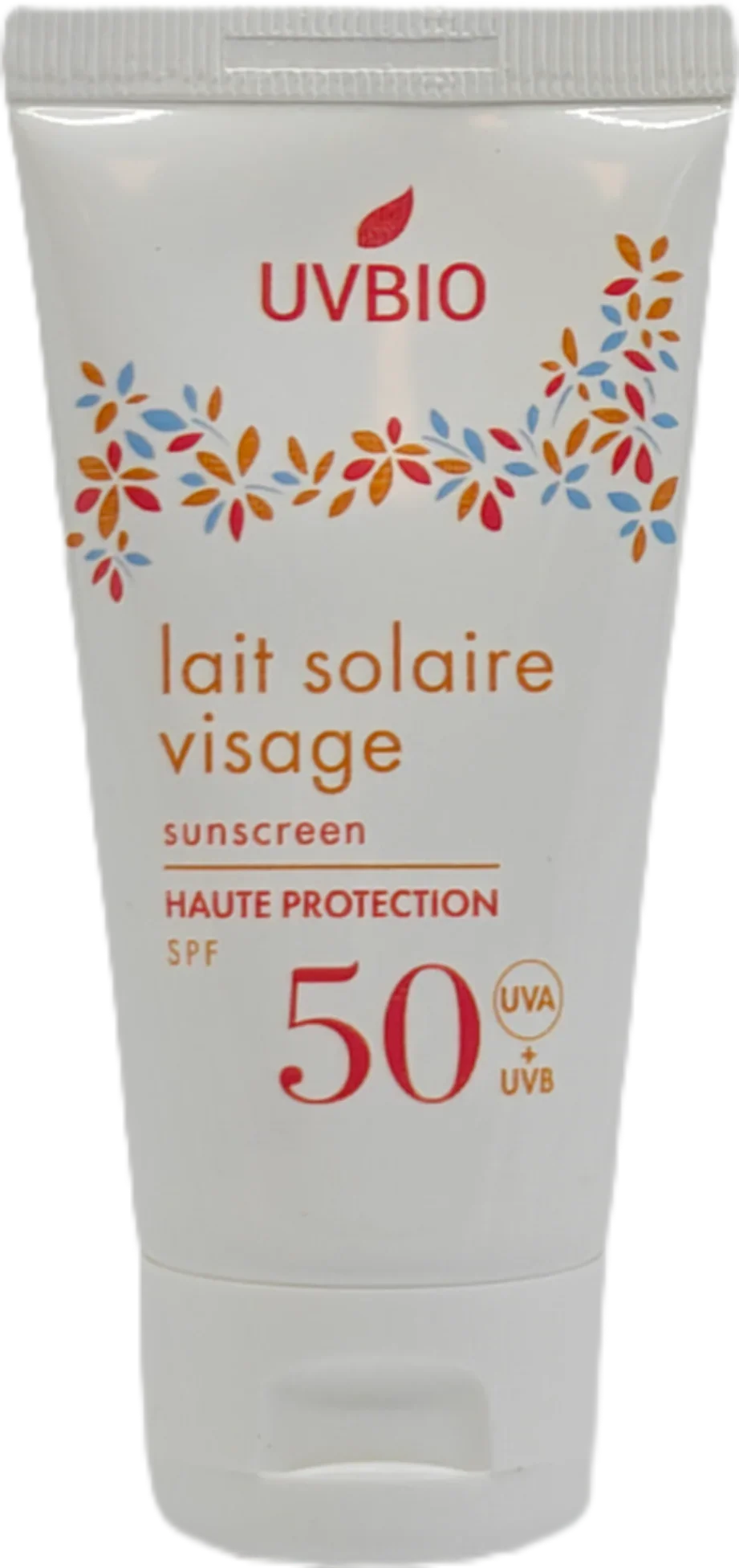 UVBIO Sunscreen face SPF50 bio 50 Milliliter