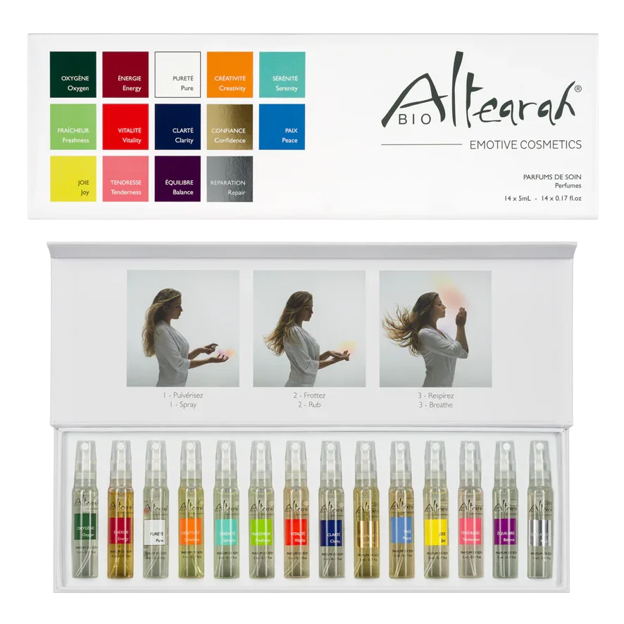 Altearah Parfum de soin box 14x5ml bio 1 Set