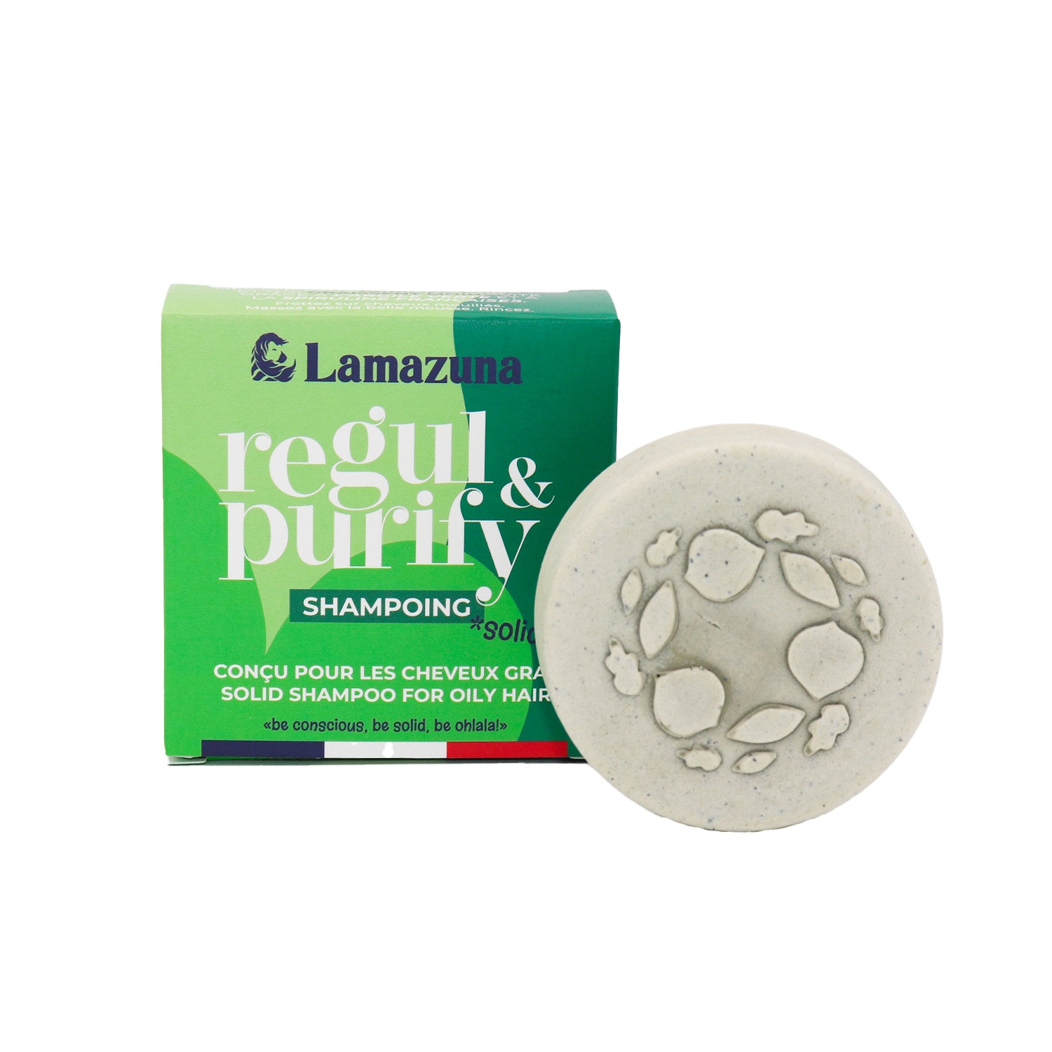 Lamazuna Shampoo bar oily hair regul & purify 60.00 Gram