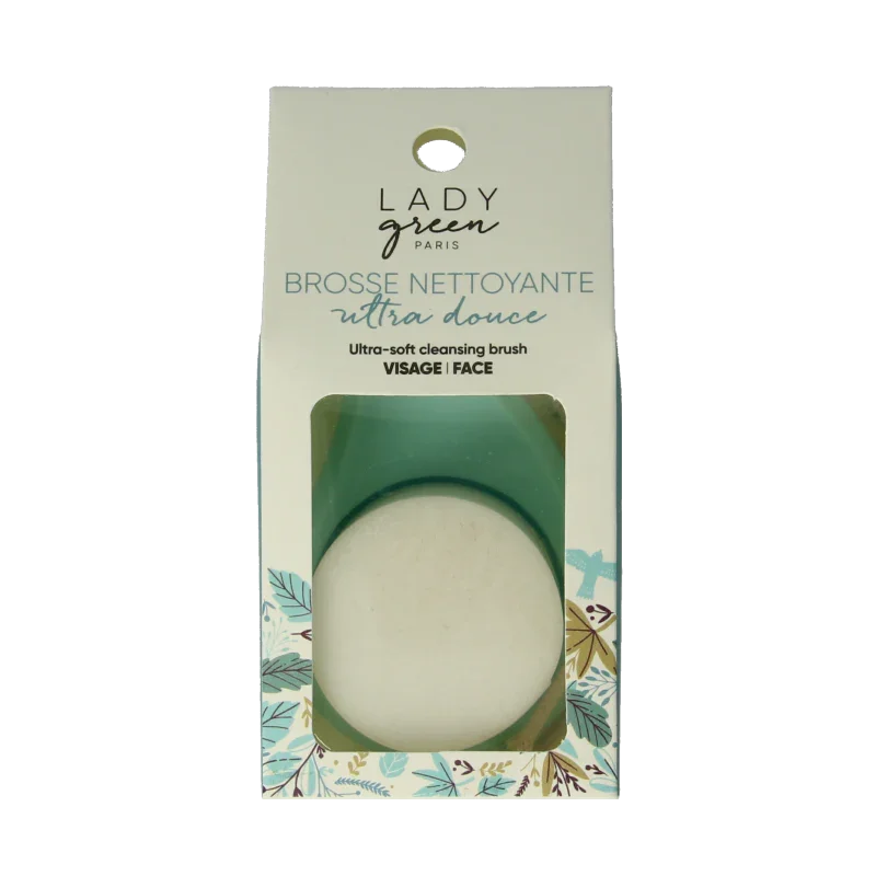 Lady Green Ultra soft cleansing brush for face 1 Stuks