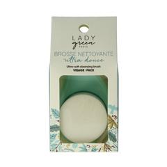 Lady Green Ultra soft cleansing brush for face 1.00 Stuks