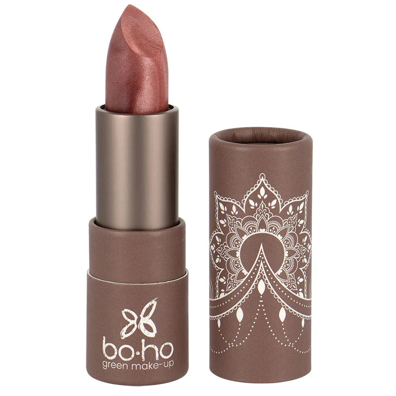 Boho green makeup Lipstick rose anglais 404 3.5 Gram