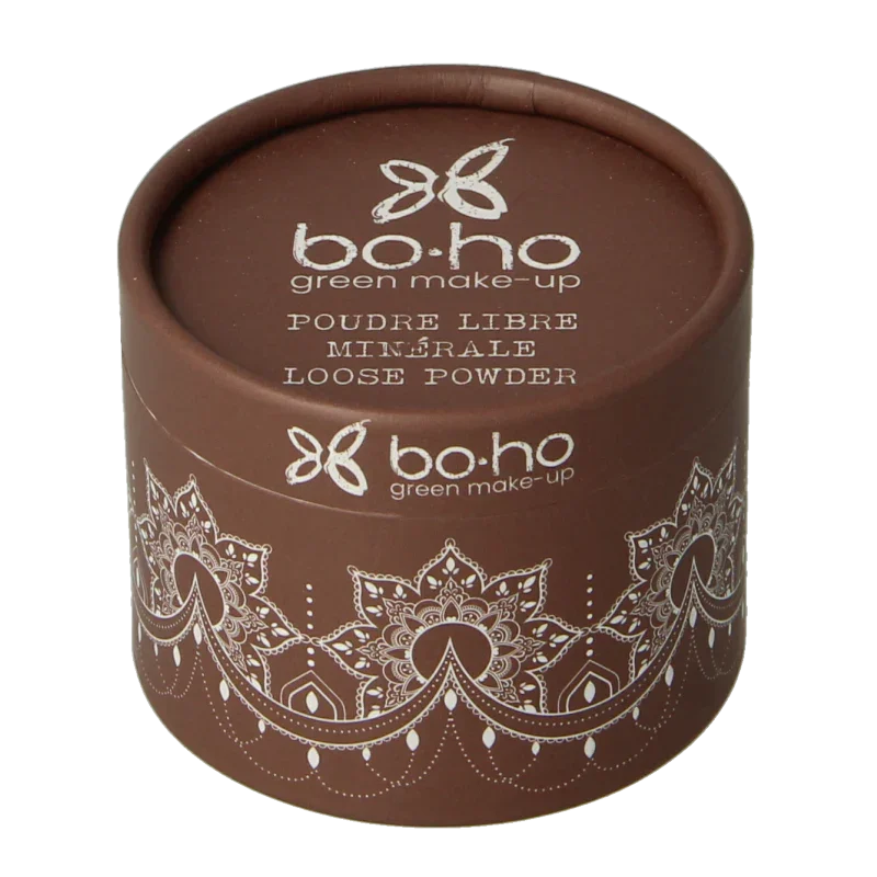 Boho green makeup Mineral loose powder beige clair 01 10 Gram