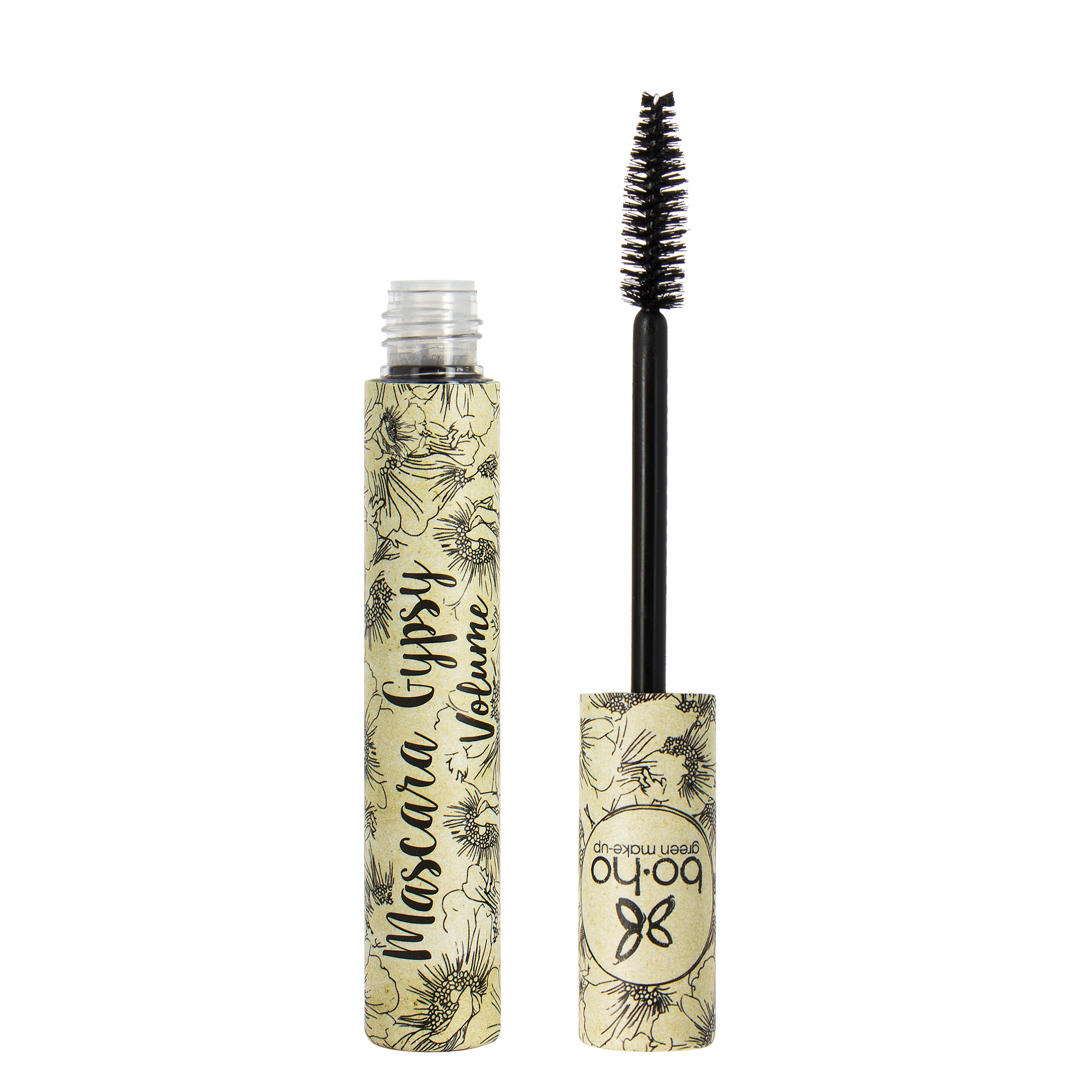 Boho green makeup Mascara gypsy volume zwart vegan 8 Milliliter