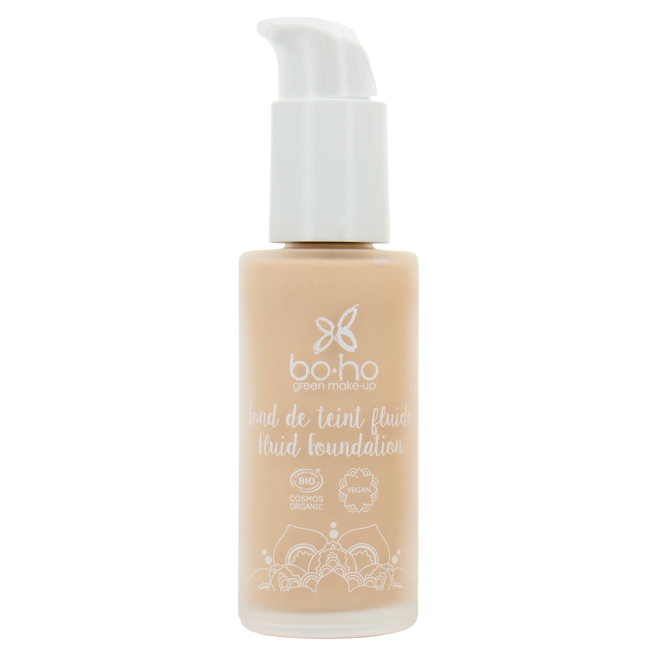 Boho green makeup Liquid foundation 01 porcelain 30 Milliliter
