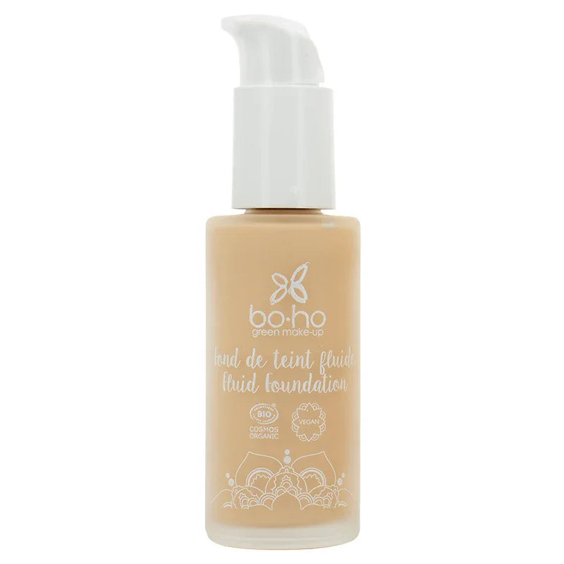 Boho green makeup Liquid foundation 03 sable/sand 30 Milliliter