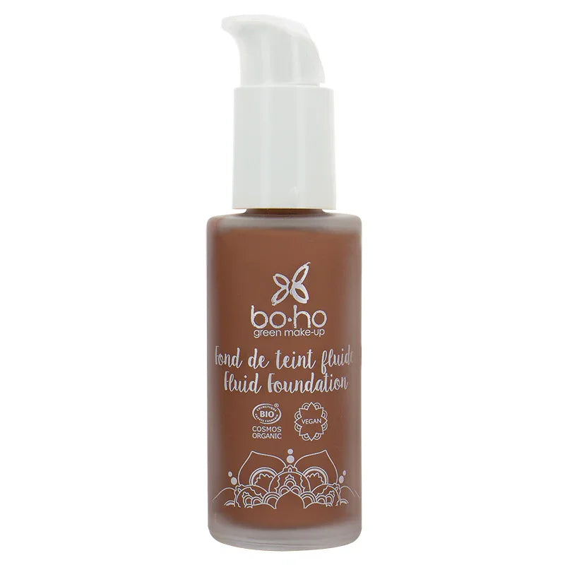 Boho green makeup Liquid foundation 09 cacao 30 Milliliter
