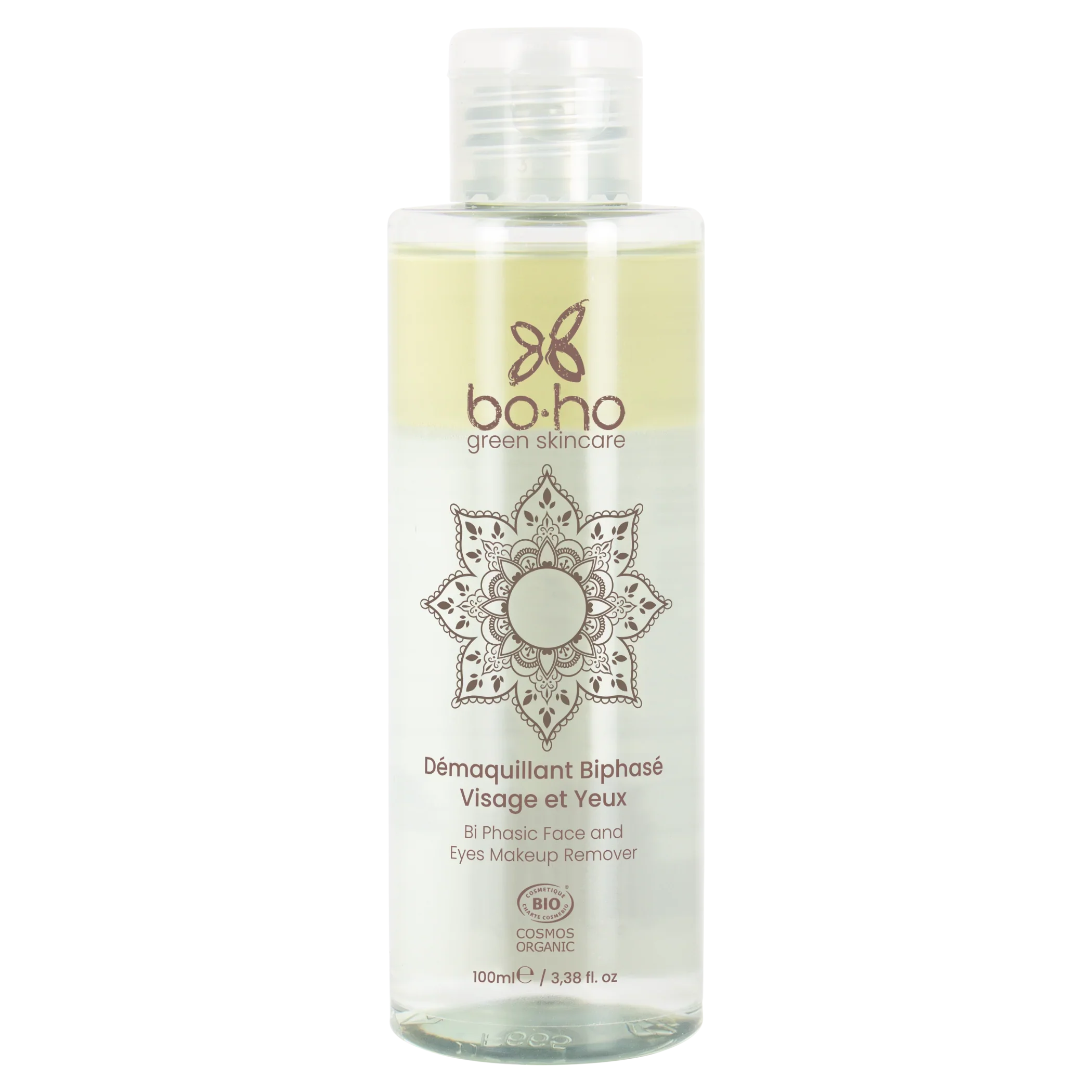 Boho green makeup Make up remover two fase 100 Milliliter