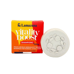 Lamazuna Shampoo bar normal hair - vitality boost 70.00 Gram