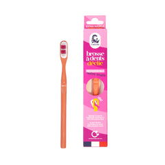 Lamazuna Toothbrush extra soft coral 1 Stuks