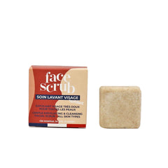 Lamazuna Cleansing face scrub bar all skin types 30 Gram