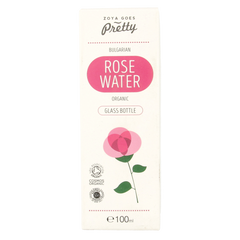 Zoya Goes Pretty Organic rose water glass bottle 100.00 Milliliter