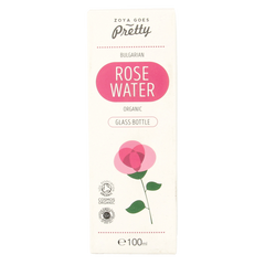 Zoya Goes Pretty Organic rose water glass bottle 100 Milliliter