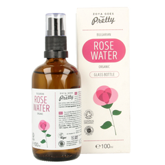 Zoya Goes Pretty Organic rose water glass bottle 100 Milliliter