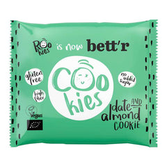 Rookies Cookie date & almond glutenvrij bio 40.00 Gram