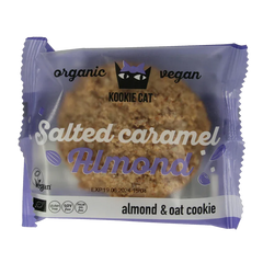 Kookie Cat Salted caramel & almonds bio 50 Gram