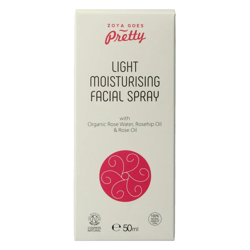 Zoya Goes Pretty Light moisterizing facial spray 50 Milliliter