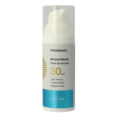 Hemptouch Mineral shield face sunscreen SPF30 50.00 Milliliter