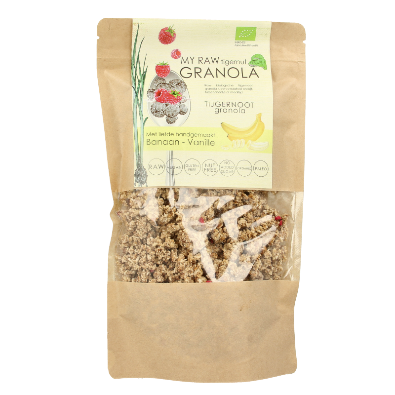 Vitiv Tijgernoot granola banaan vanille bio 230 Gram