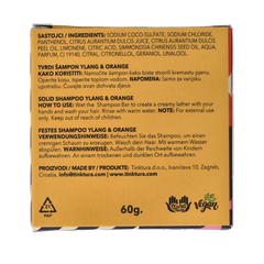 Tinktura Shampoo bar ylang/orange 1 Stuks