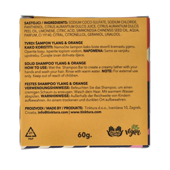 Tinktura Shampoo bar ylang/orange 1.00 Stuks