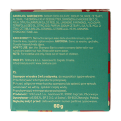 Tinktura Shampoo bar 2-in-1 shampoo/conditioner 1 Stuks
