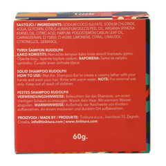 Tinktura Shampoo bar Rudolph/ Patchouli&Neroli 1 Stuks