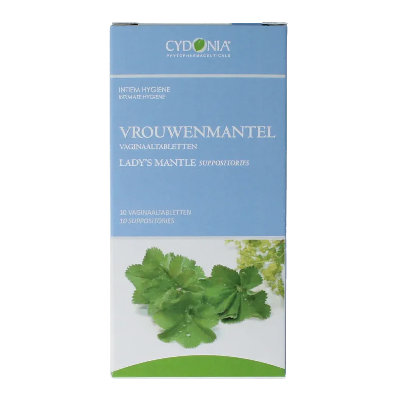 Cydonia Vrouwenmantel vaginaaltabletten 10 Zetpillen