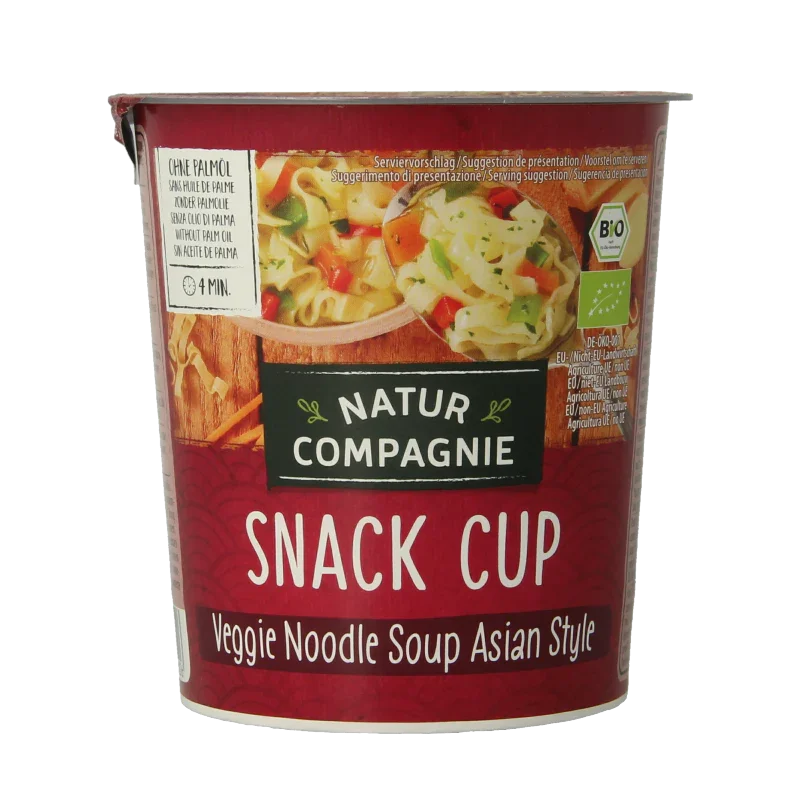 Natur Compagnie Cupnoodles Asia vegetable bio 55 Gram