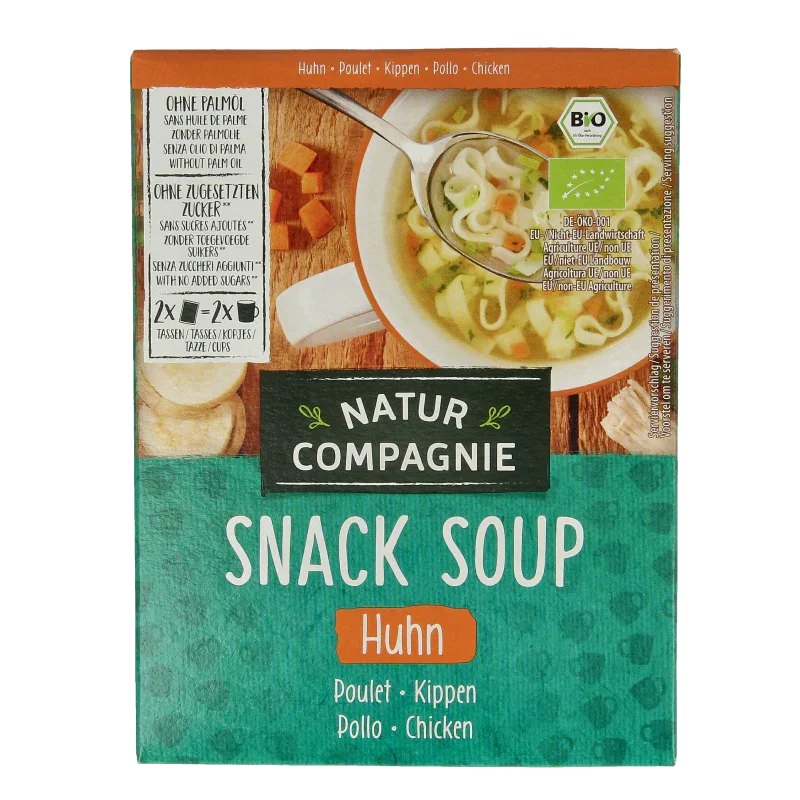 Natur Compagnie Instant soup kip bio 34 Gram