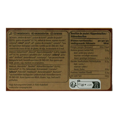Natur Compagnie Kippenbouillon 8 blokjes bio 88.00 Gram