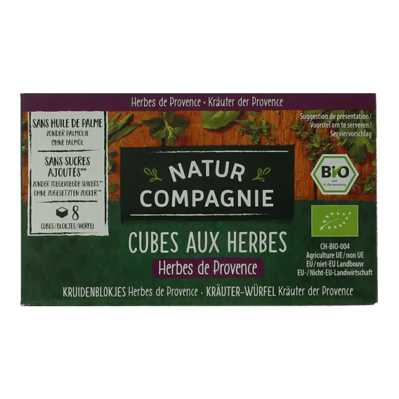 Natur Compagnie Herb de provence blokjes bio 80 Gram