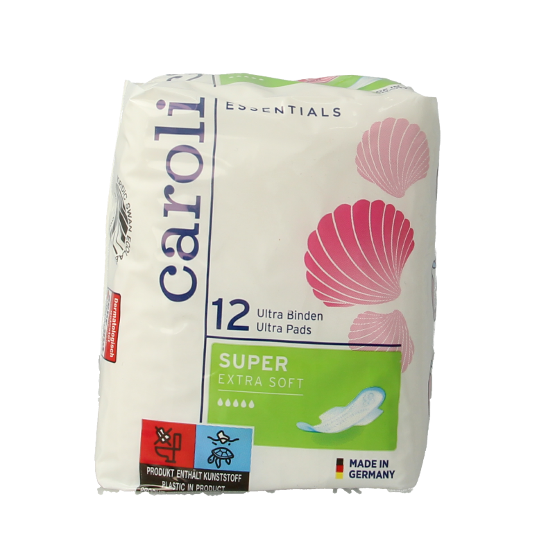Caroli Maandverband ultra super plus 12 Stuks