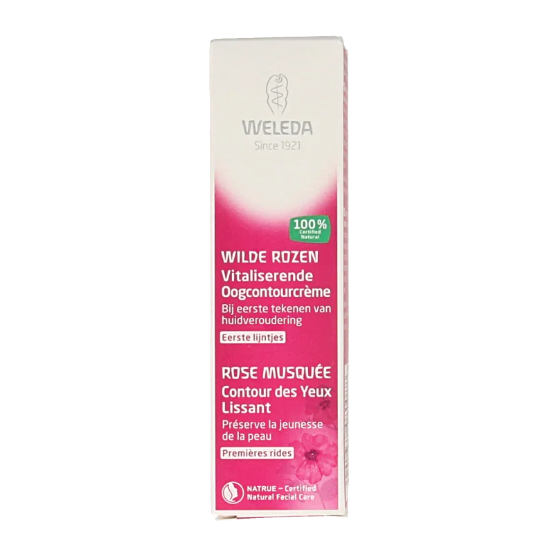 Weleda Wilde rozen vitaliserende oogcontourcreme 10 Milliliter
