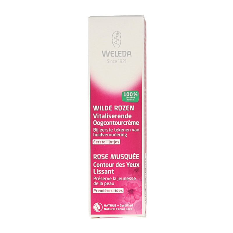 Weleda Wilde rozen vitaliserende oogcontourcreme 10 Milliliter