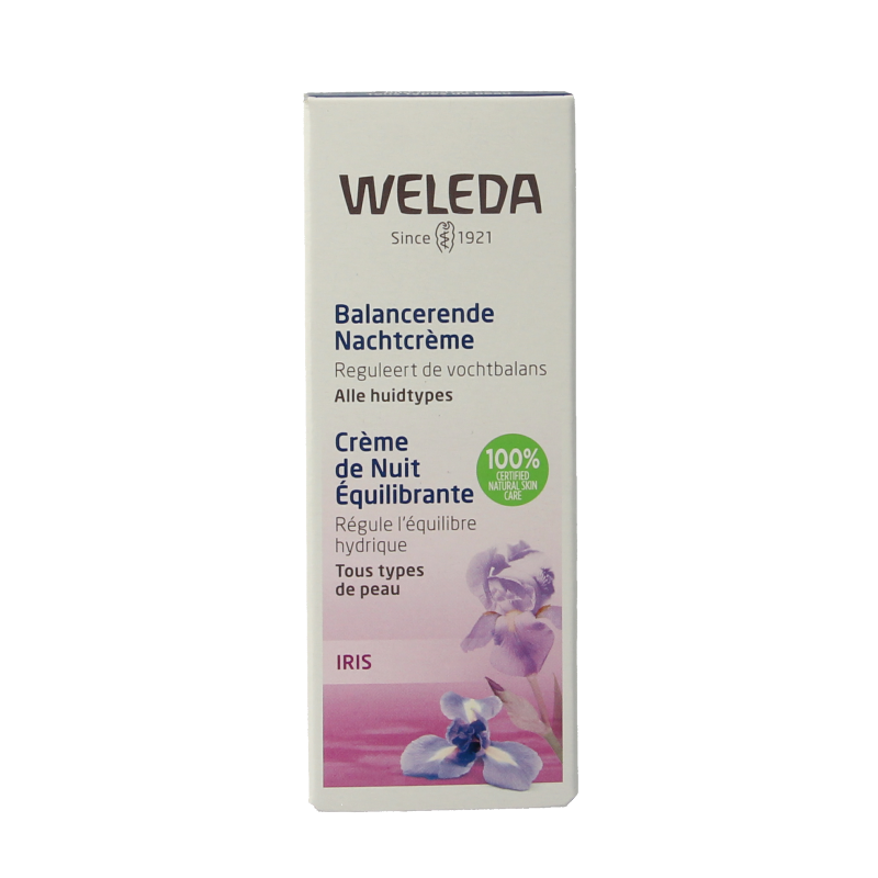 Weleda Iris balancerende nachtcreme 30 Milliliter