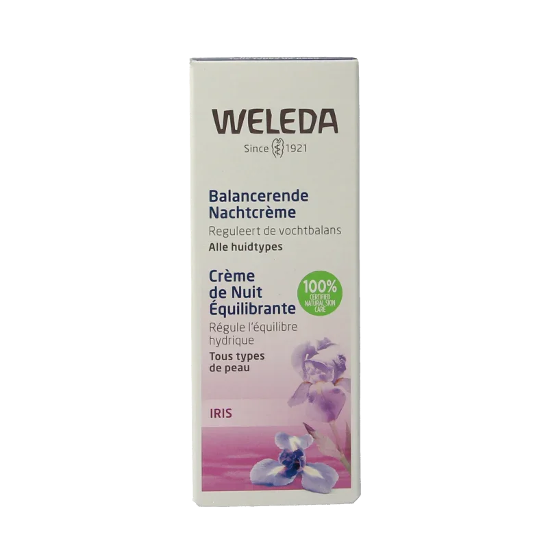 Weleda Iris balancerende nachtcreme 30 Milliliter