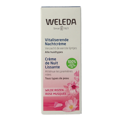 Weleda Wilde rozen vitaliserende nachtcreme 30 Milliliter