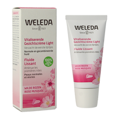 Weleda Wilde rozen vitaliserende gezichtscreme light 30 Milliliter