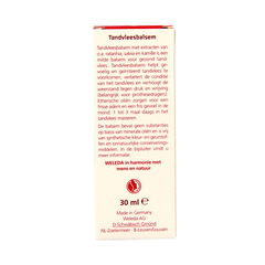 Weleda Oral care tandvlees balsem 30.00 Milliliter