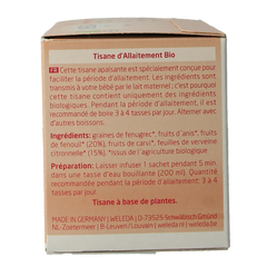 Weleda Mama borstvoedingsthee bio 20 Zakjes