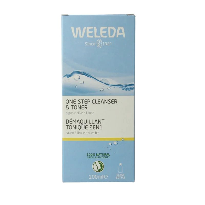 Weleda 2-in-1 Reiniger & toner 100 Milliliter