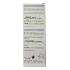 Weleda Baby witte malva sensitive gezichtscreme 50 Milliliter