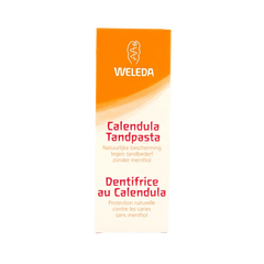 Weleda Oral care calendula tandpasta muntvrij 75 Milliliter