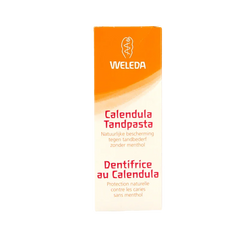 Weleda Oral care calendula tandpasta muntvrij 75 Milliliter