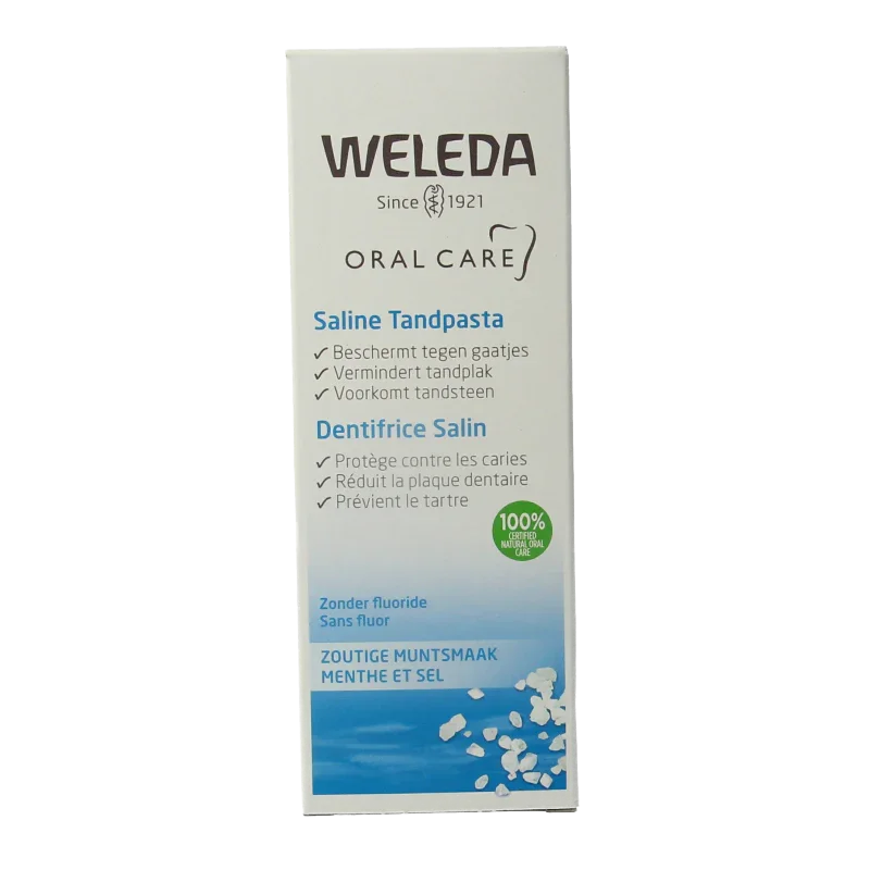 Weleda Oral care saline tandpasta 75 Milliliter