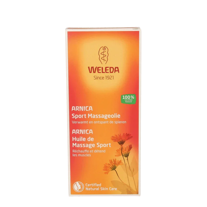 Weleda Arnica sport massageolie 200 Milliliter