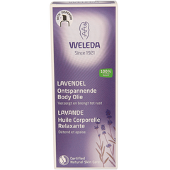 Weleda Lavendel ontspannende body olie 100 Milliliter