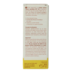 Weleda Edelweiss zonnecreme gevoelige huid SPF50 50 Milliliter
